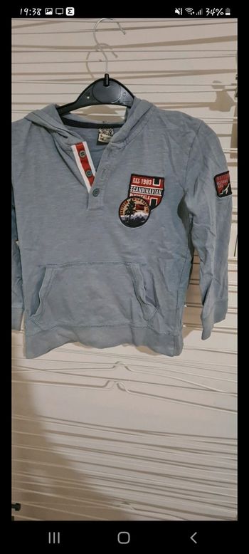 Maillot manche longue capuche