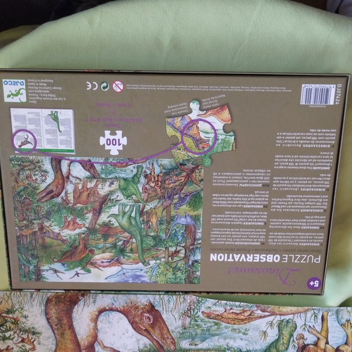 Puzzle pour enfant 5+ Dinosaures de Djeco - photo numéro 2