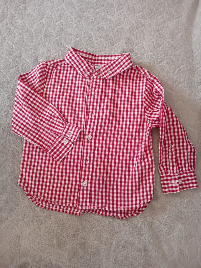 Chemise carreaux