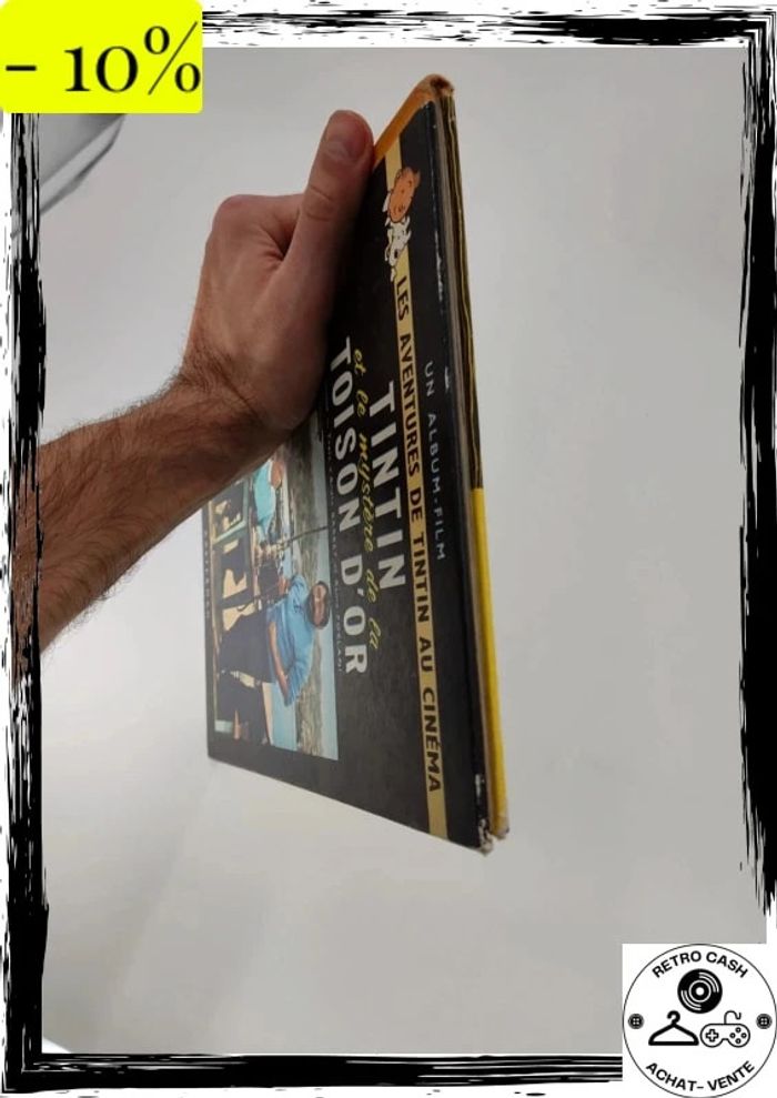 Tintin et le Mystère de la Toison d'Or - Edition 1962 - Hergé - BE - rare - photo numéro 5
