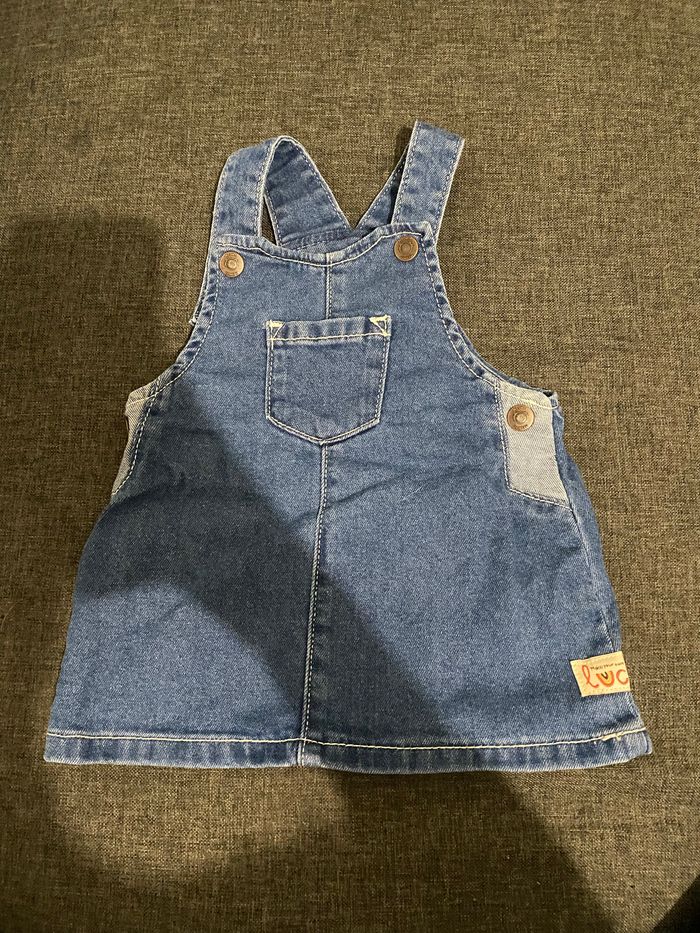 Salopette jupe taille 3 mois en jean