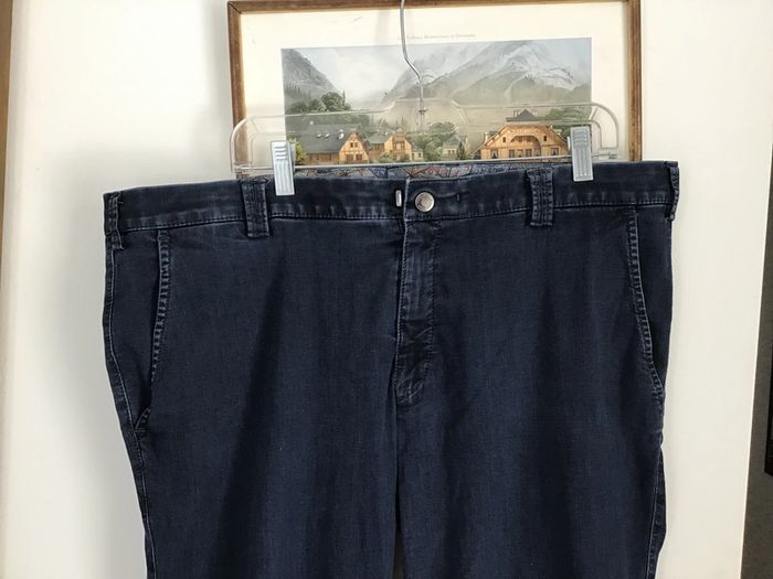 pantalon homme coton MEYER marine taille 52c / 92.Verifiez vos mesures pas de retour - photo numéro 8