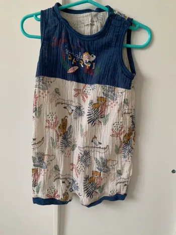 Combi-short d'été 18 mois