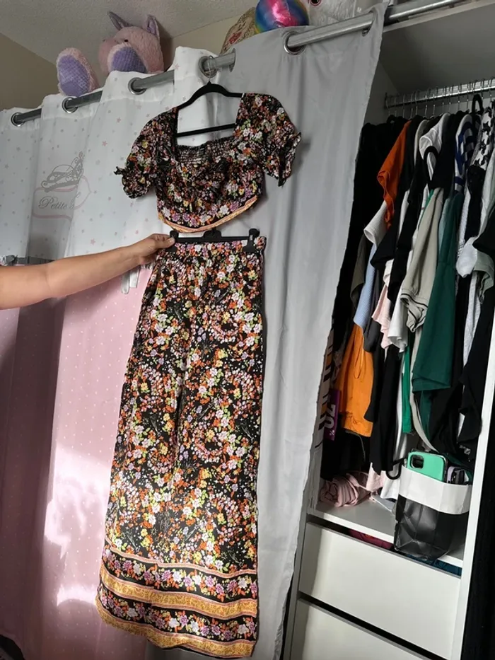 Ensemble à fleur