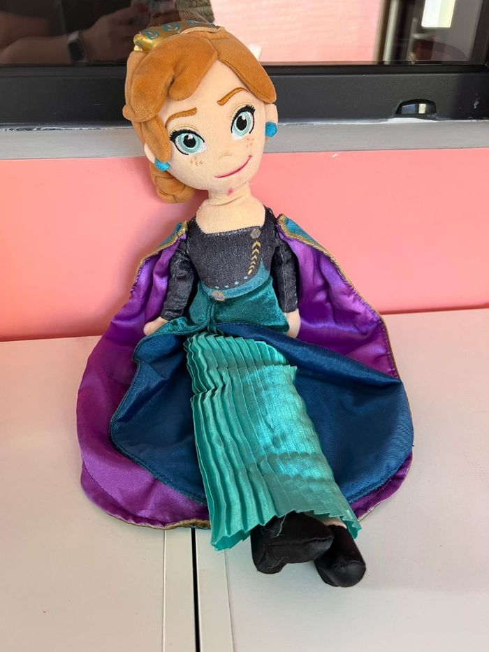 Poupée chiffon Anna Frozen officielle disney
