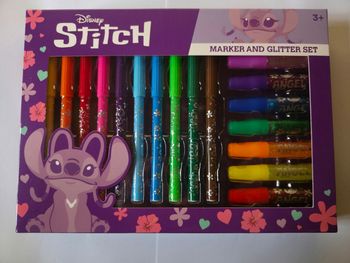 Coffret feutres et glitter Stitch