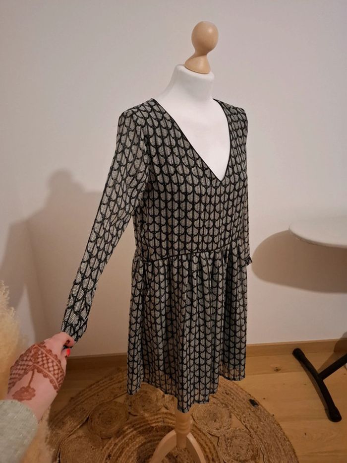 Robe courte ample à motifs Charlior taille S/M 36/38 - photo numéro 7