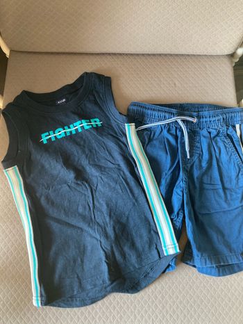 Lot 5 ans kiabi débardeur short