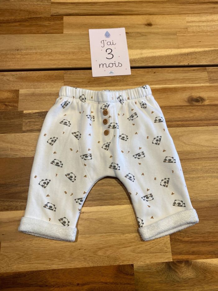 Pantalon chaud panda 🐼