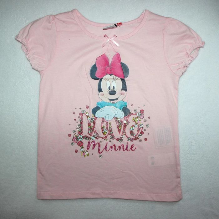 pyjama short 5-6 ans minnie disney neuf - photo numéro 2
