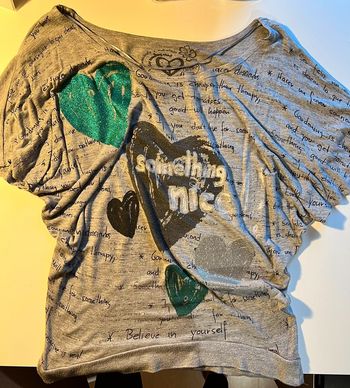 T-shirt desigual gris