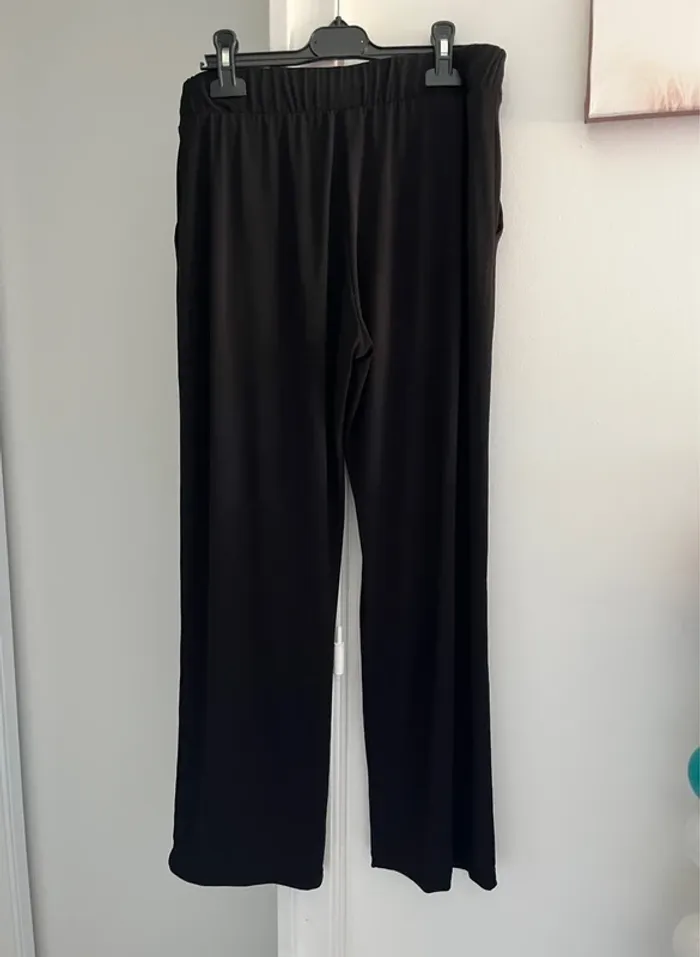 Pantalon droit léger noir T38 très bon état - photo numéro 6