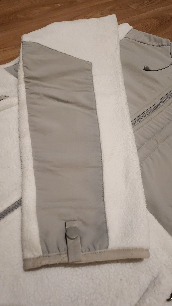 Veste polaire the North Face denali couleur blanc/gris pour femme taille M/M - photo numéro 7