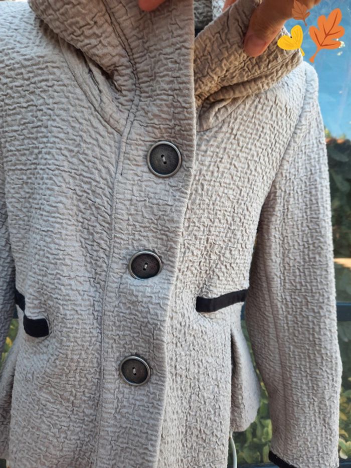 Veste beige chic T 40 Cinoche Collection - photo numéro 6