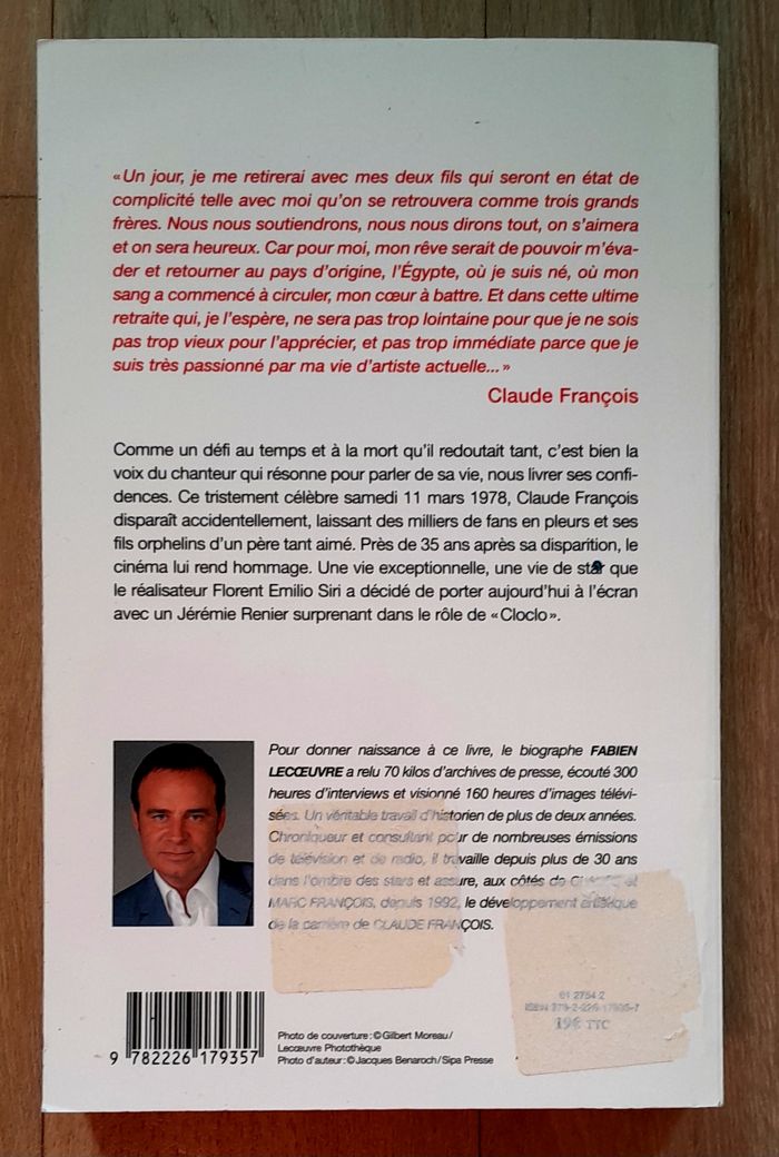 Claude François Autobiographie - photo numéro 4