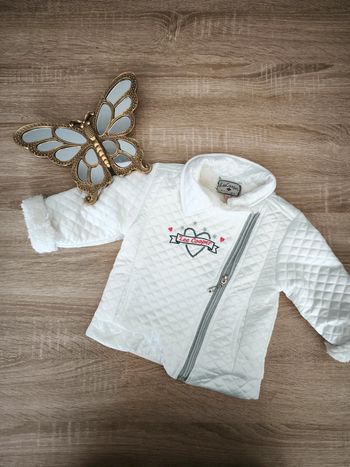 Veste polaire blanc nacré Lee Cooper 18mois