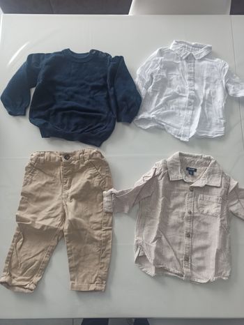 Lot vêtements cérémonie