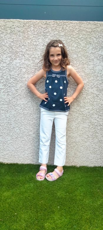 Haut  à pois - Cyrillus  - 8 ans