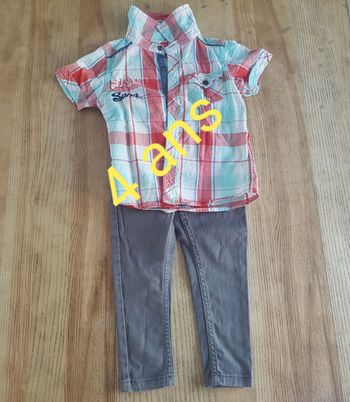 Ensemble garçon 4 ans