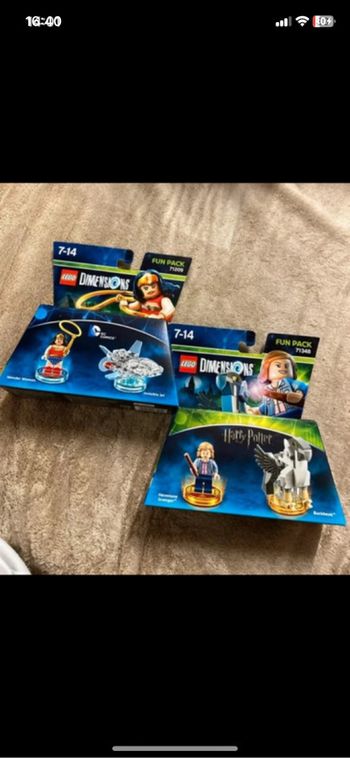 Lot lego dimensions dc comics / Harry Potter neufs