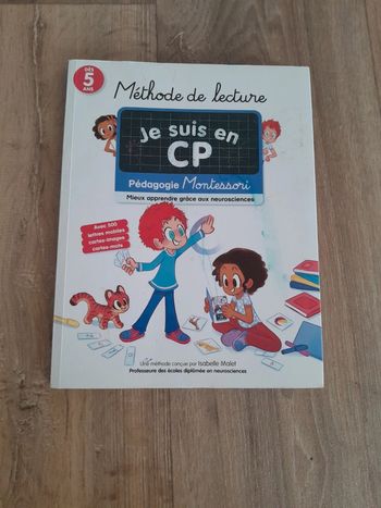 Méthode de lecture Montessori je suis en CP 🌺