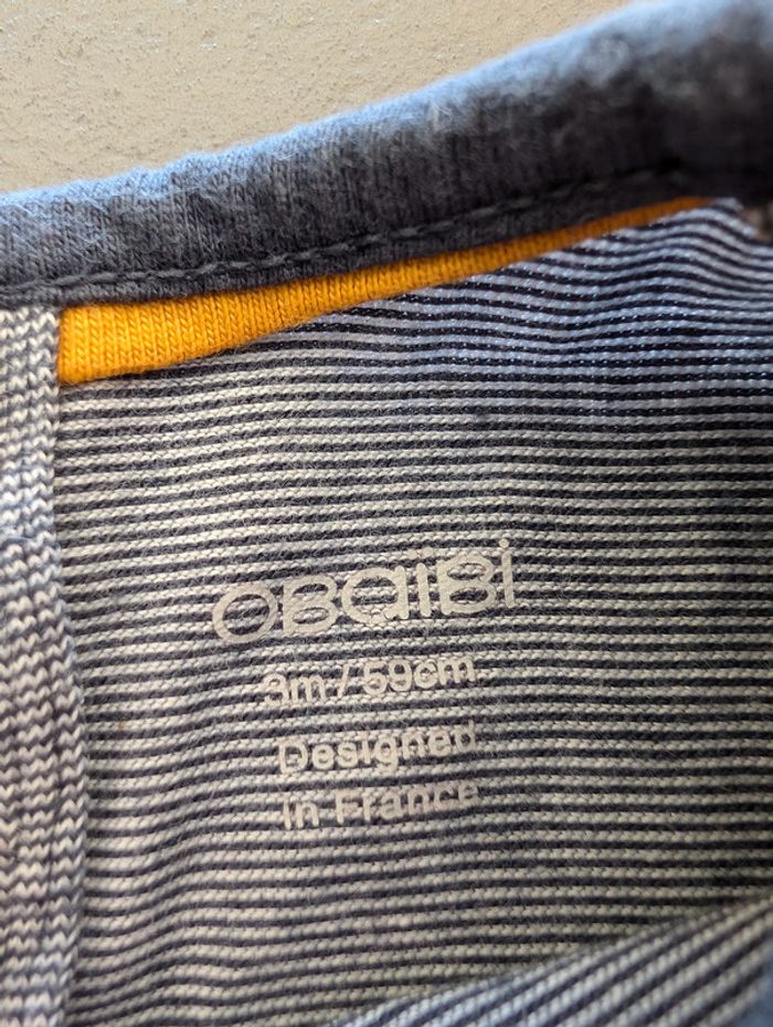 Combi courte Okaïdi - Taille : 3 mois - photo numéro 3