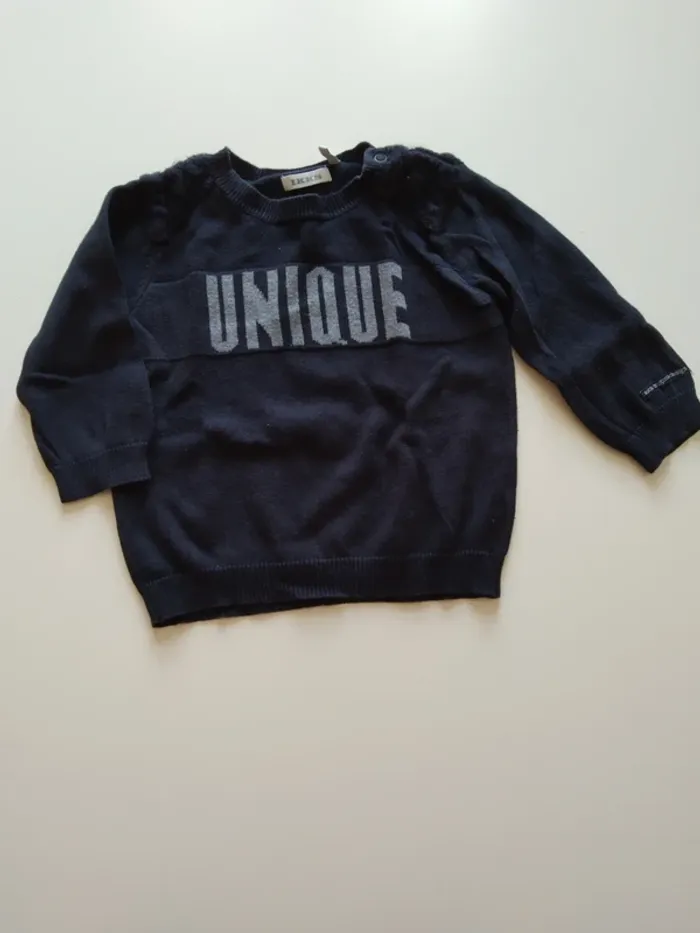pull en maille ikks garcon 12 mois