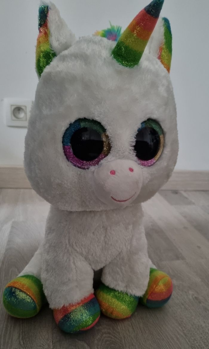 Peluche TY licorne 41cm - photo numéro 2