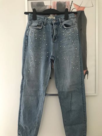 Jean Mum 36 Pimkie perles