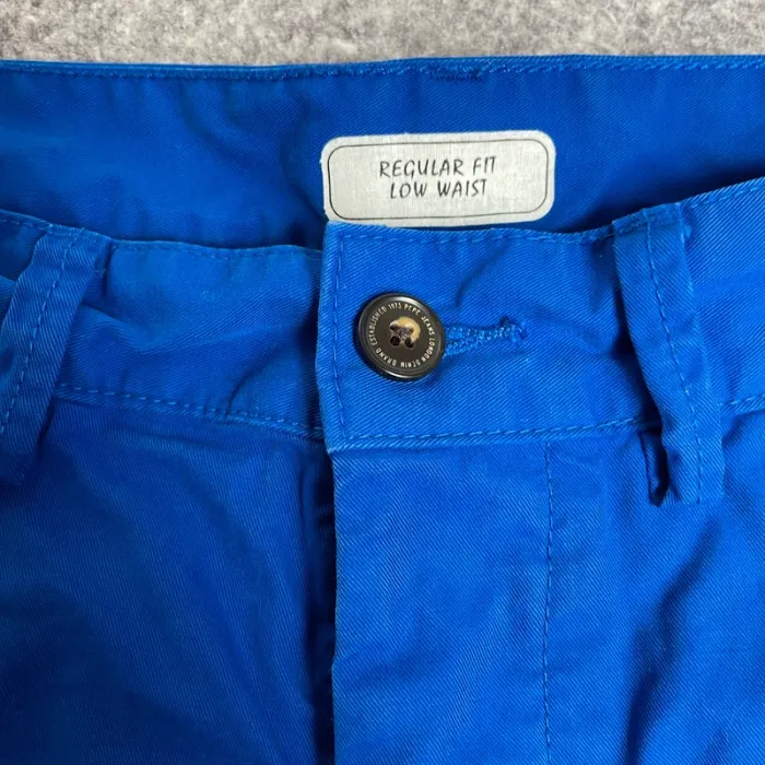 Short Pepe Jeans Bleu Électrique 🌊 Taille 29 – Coupe Regular Fit tendance été - photo numéro 2
