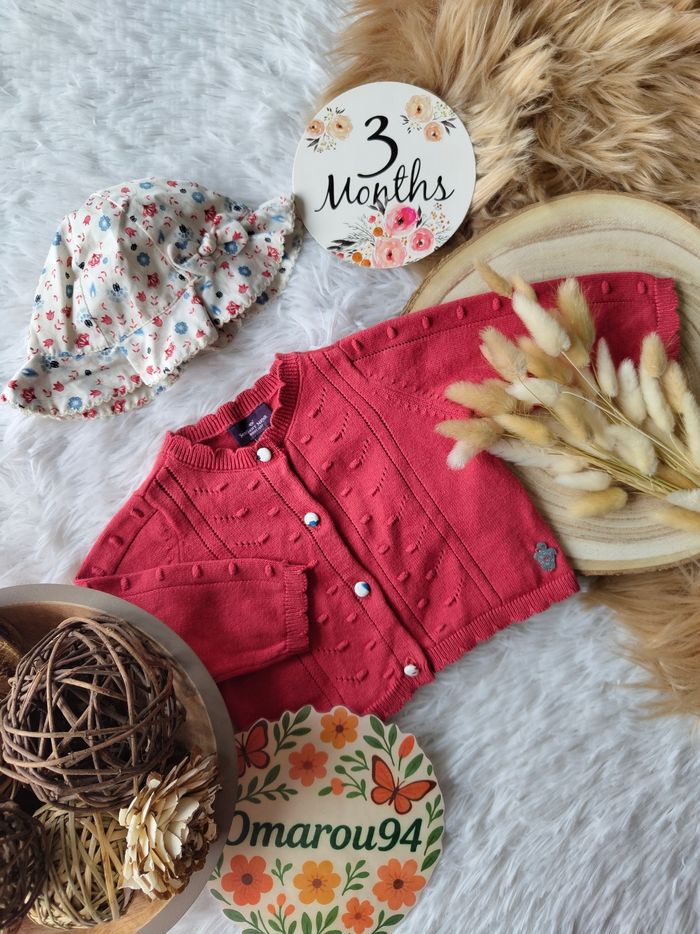 Ensemble complet 5 pièces sergent major fille 3 mois 🎀 - photo numéro 4