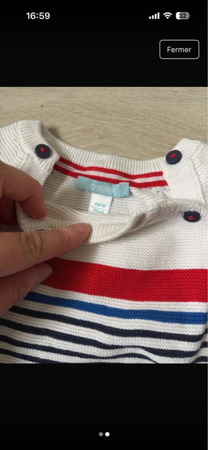 Pull 6 mois - photo numéro 2