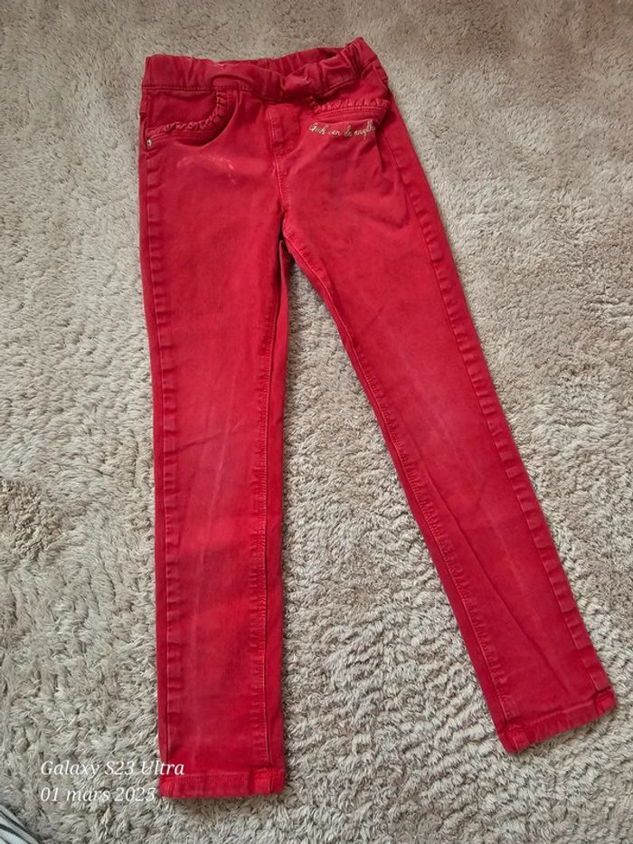 Lot de 3 jeans tape a l'œil 7 ans - photo numéro 8