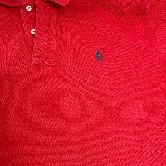Polo Ralph Lauren Rouge Homme Taille L 🔥 Classique indémodable style preppy - photo numéro 8