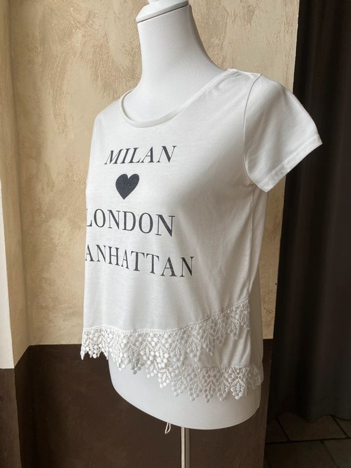Top blanc Milan Jennifer S