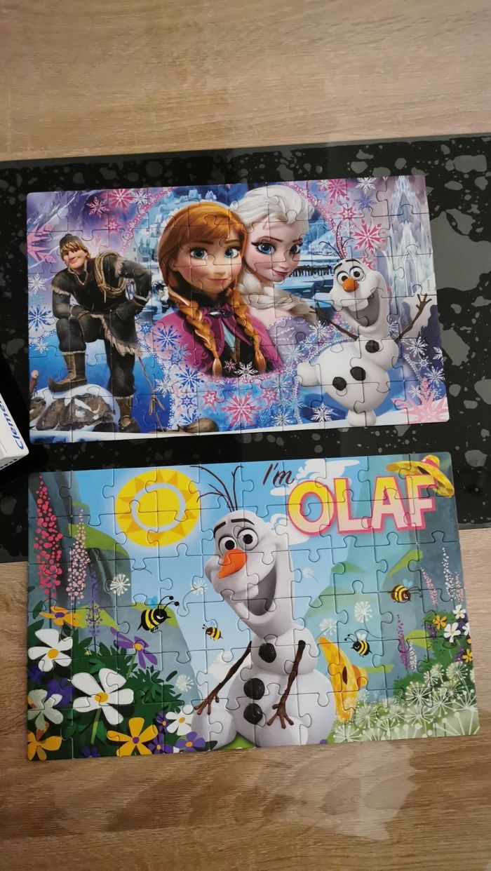 Puzzle reine des neige 2x60 5+ - photo numéro 2