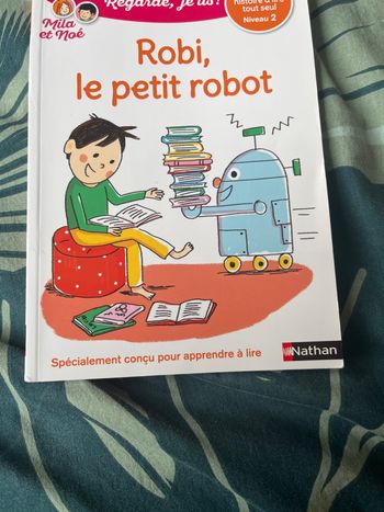 Livre Mila et Noé robi le petit robot cp