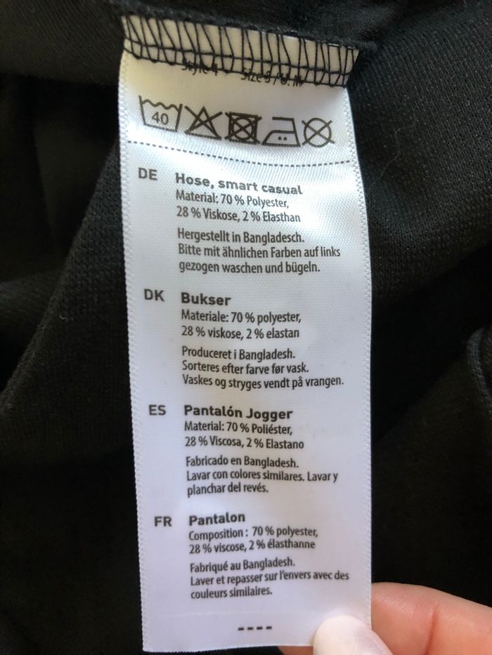Pantalon noir neuf UP2 Fashion taille M - photo numéro 10