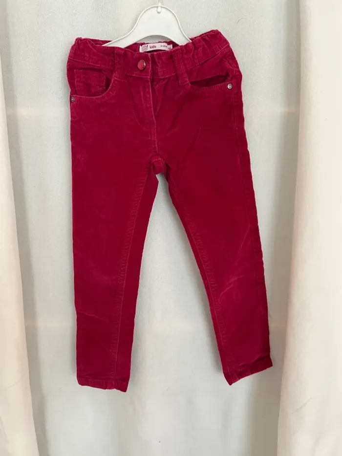 Pantalon bordeaux