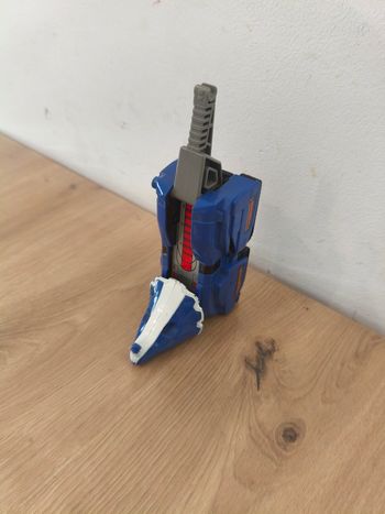 Power Rangers Sentai Vintage Tricératops Bleu