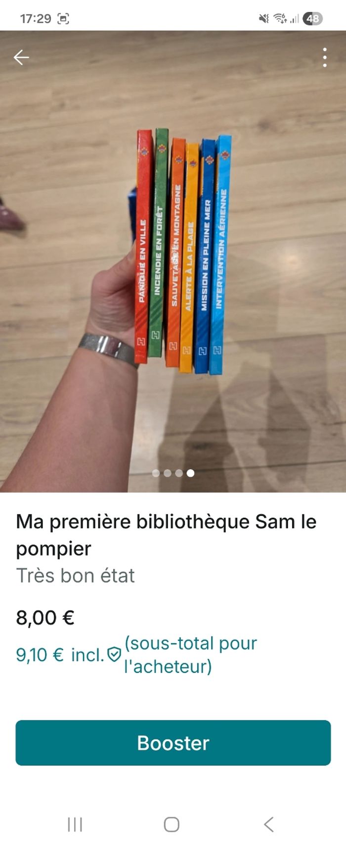 Ma première bibliothèque Sam le pompier - photo numéro 3