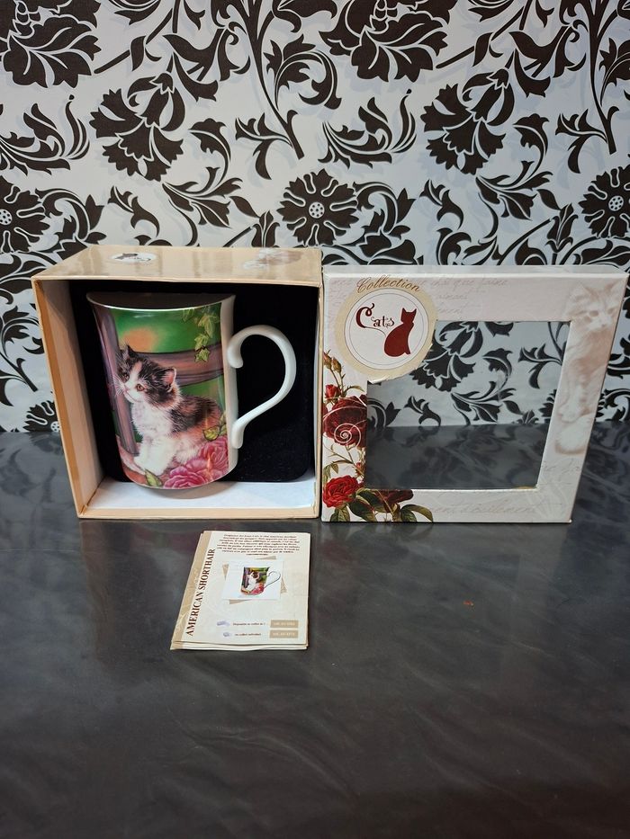 Tasse mug de la collection cats american shorthair socadis france - photo numéro 5