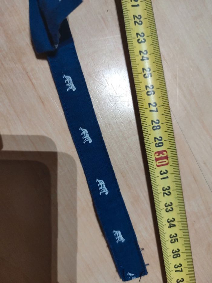 Noeud papillon marine 36 cm - photo numéro 2