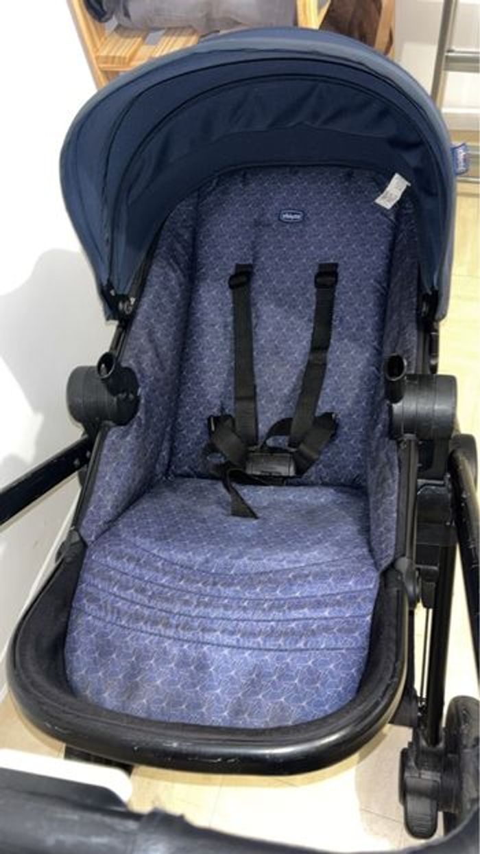 Poussette chicco 3 en 1 - photo numéro 2
