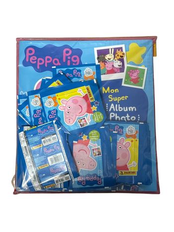 Album Panini Peppa Pig + 50 pochettes de stickers neuf