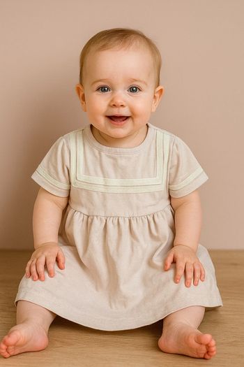 Robe rose Petit Bateau