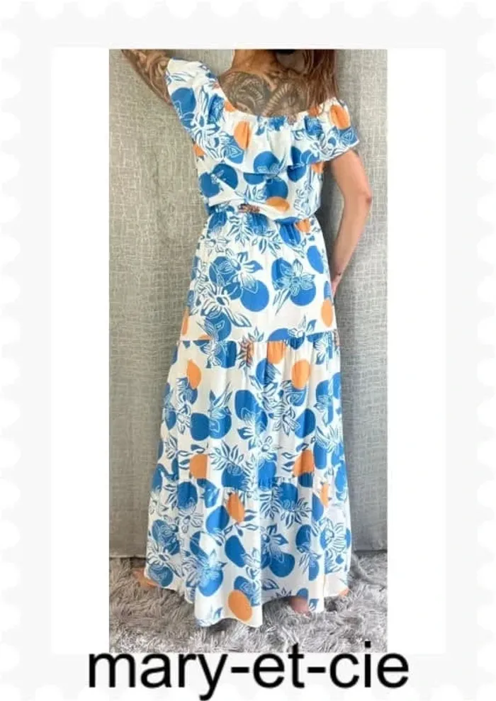 SOLDE - Robe longue bohème taille M - milankiss - photo numéro 5