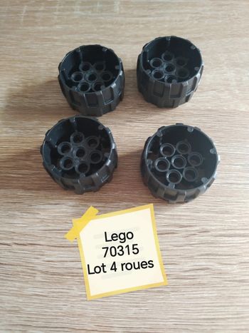 Lego 70315 lot 4 roues