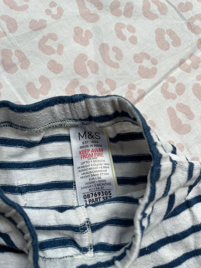 Pantalon marinière 1 mois M&S - photo numéro 2