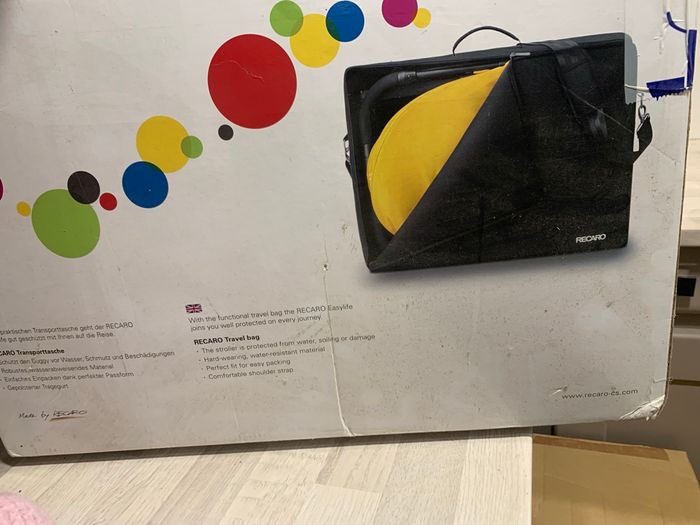 Sac de transport poussette Recaro easy Life